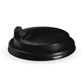 90mm Large Black PS BioCup Lid - CTN1000 - Eve Zone
